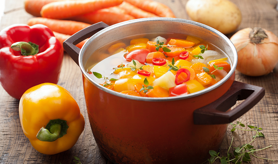 Garden Vegetable Soup Daniel Fast